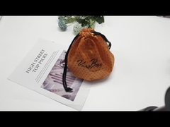 Customize Satin Bag Gift Bag Digital Full Printing Round Bottom Drawstring Bag