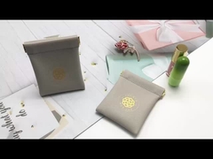 Leather Drawstring bag