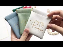 Leather Drawstring bag