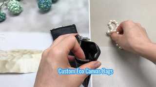 custom pu leather zipper bag