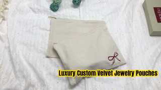 natural canvas zipper pouch
