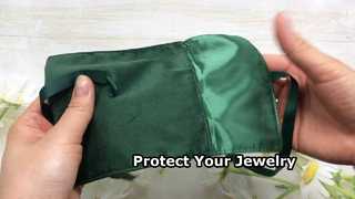 custom velvet envelope pouch with logo