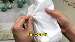 customized velvet envelope pouch with bow